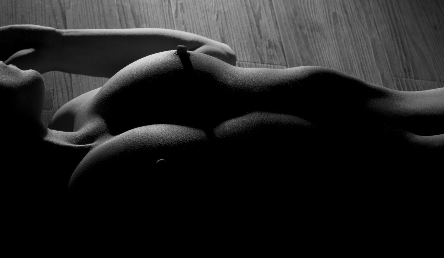 Erotic black and white photography