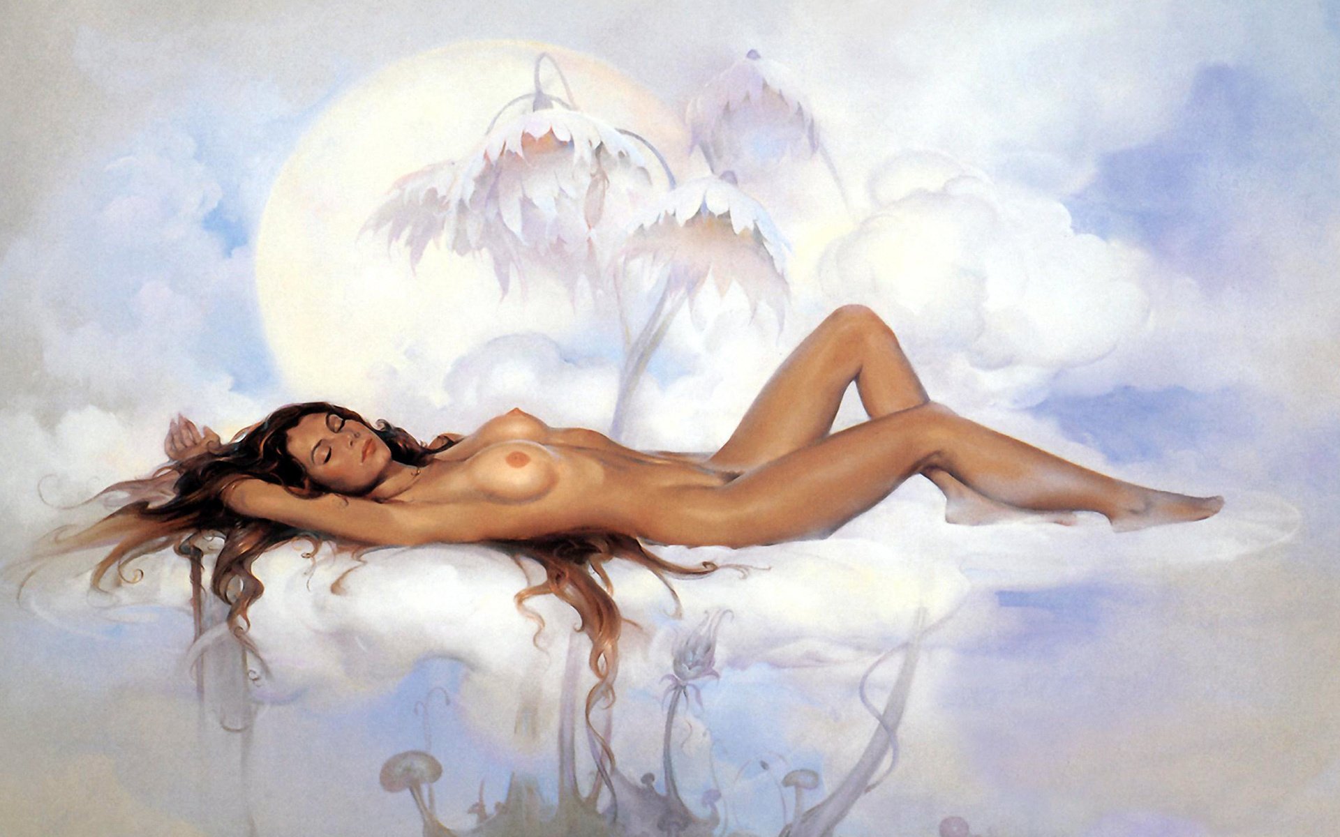 Nude fantasy paintings